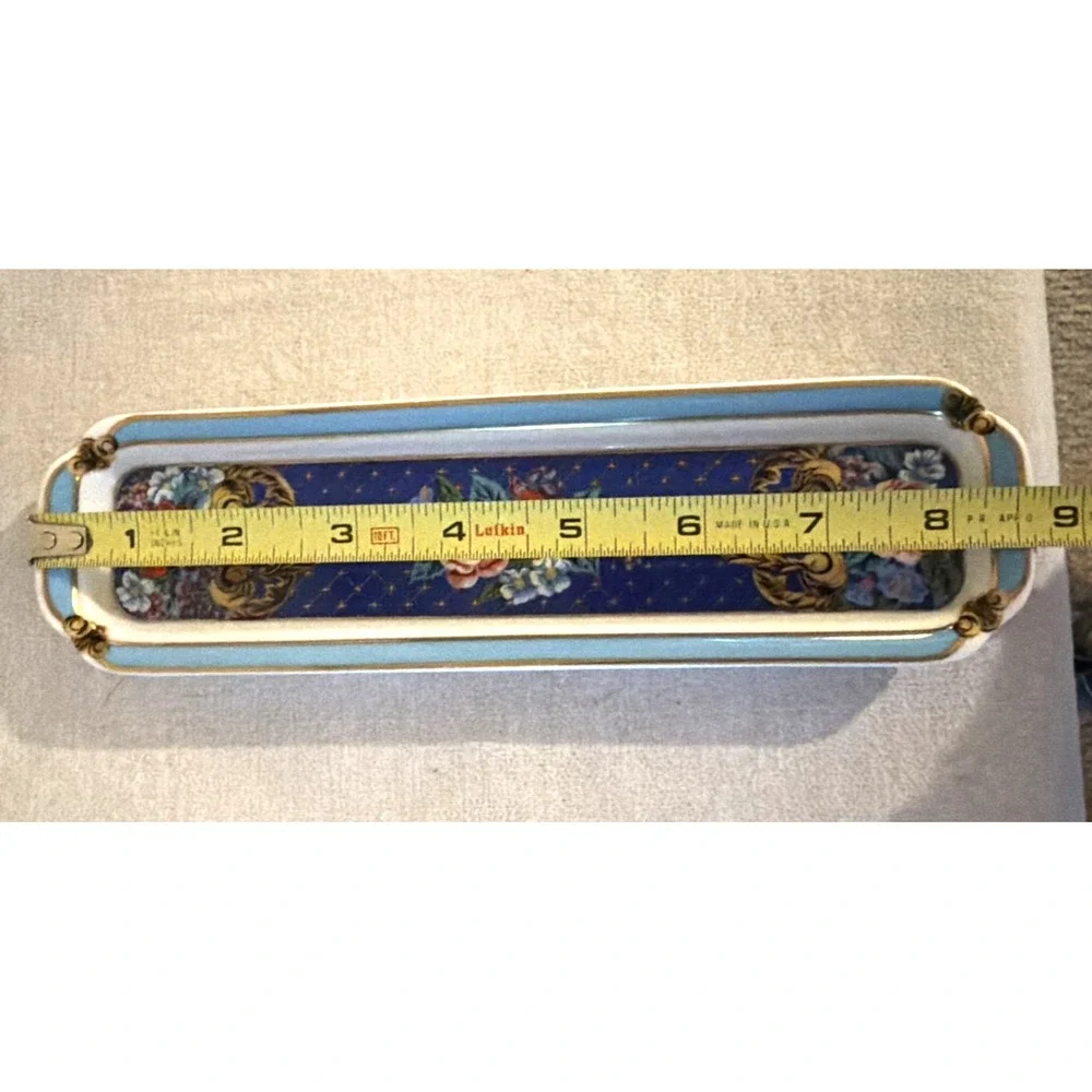 Vintage Neiman Marcus Porcelain Trinket Dish Tray - Japan 8 5/8